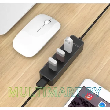 USB-хаб Orico W5PH4-U3-BK картинка 2
